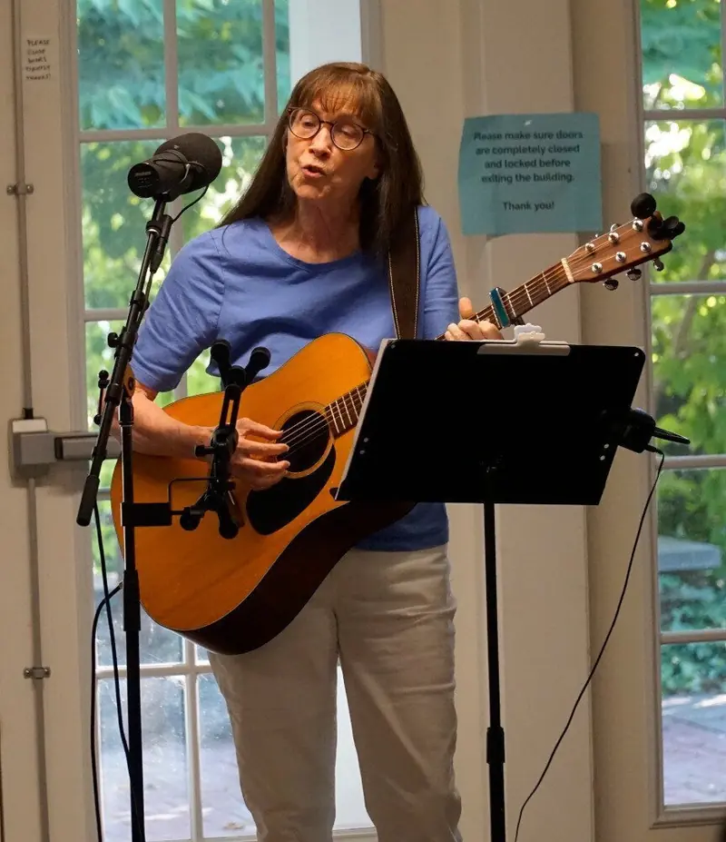 Singer at the Open Mic