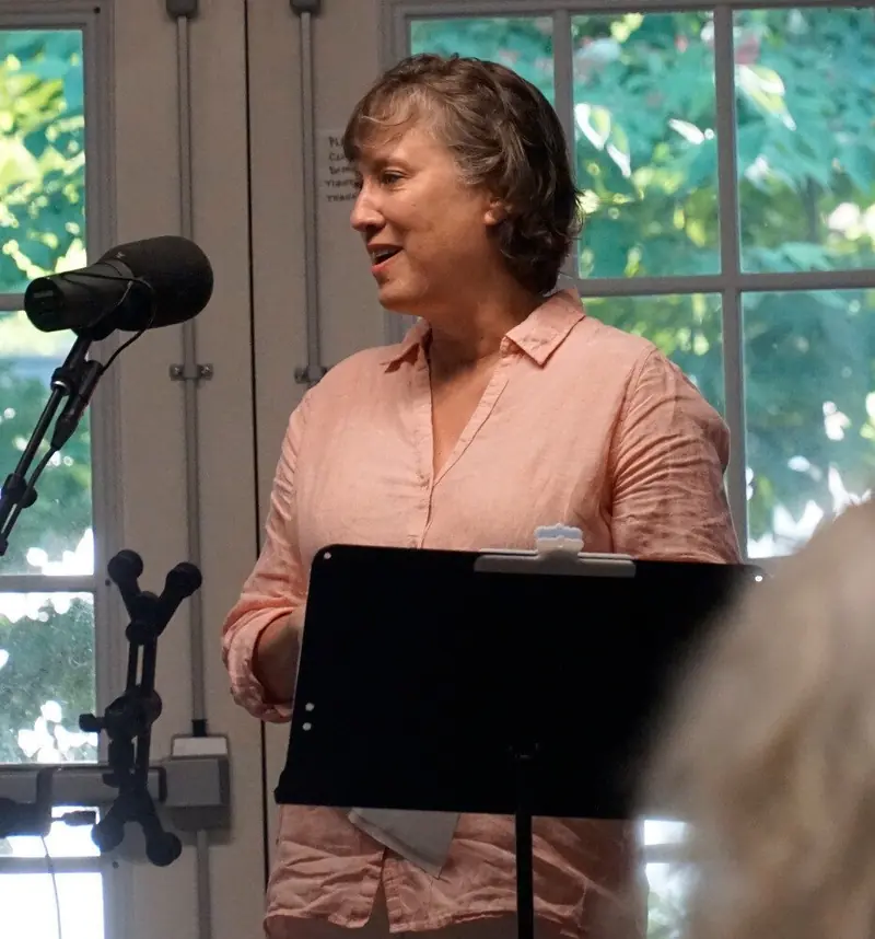 Singer at the Open Mic
