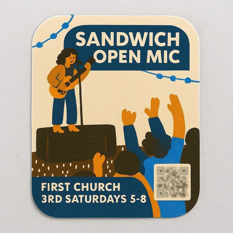 Singer Open Mic artwork